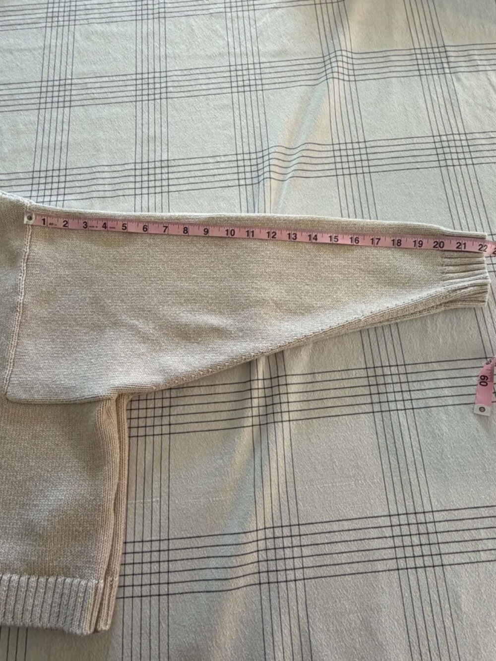 J.Crew 100% Cotton Rollneck Boxy Cropped Sweater Oatmeal Small - Picture 5 of 8